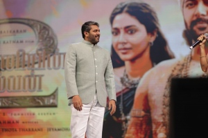 Jayam Ravi @ Ponniyin Selvan 2 Movie Coimbatore Event Stills