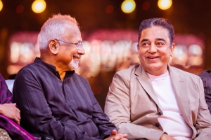 Mani Ratnam, Kamal Haasan @ Ponniyin Selvan Part 2 Trailer Launch Stills HD