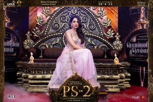 Sobhita Dhulipala @ Ponniyin Selvan Part 2 Trailer Launch Stills HD