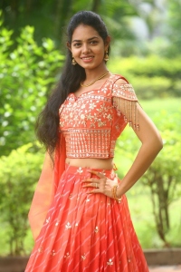 Actress Pujitha Stills @ Lokam Yerugani Katha Teaser Launch