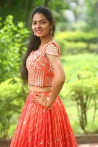 Actress Pujitha Stills @ Lokam Yerugani Katha Teaser Launch