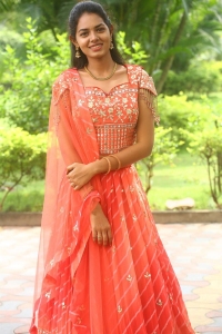 Actress Poojitha Stills @ Lokam Erugani Katha Teaser Launch