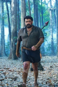 Actor Mohanlal in Pulimurugan Movie Stills