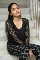 Telugu Actress Punarnavi Bhupalam Stills in Black Dress