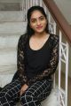 Telugu Actress Punarnavi Bhupalam Black Dress Stills