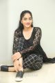 Telugu Actress Punarnavi Bhupalam Stills in Black Dress