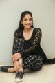 Telugu Actress Punarnavi Bhupalam Stills in Black Dress