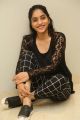 Telugu Actress Punarnavi Bhupalam Black Dress Stills