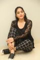 Telugu Actress Punarnavi Bhupalam Black Dress Stills