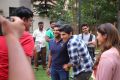 Puneeth Rajkumar visits Allu Sirish's Oka Kshanam sets Photos