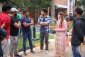 Puneeth Rajkumar visits Allu Sirish's Oka Kshanam sets Photos