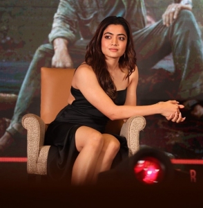 Rashmika Mandanna @ Pushpa Bangalore Press Meet Pictures