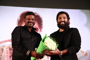 G.K.M.Tamil Kumaran, Allu Arjun @ Pushpa Press Meet Chennai Stills