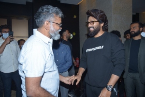 Sukumar, Allu Arjun @ Pushpa Movie Directors Party Park Hyatt Photos