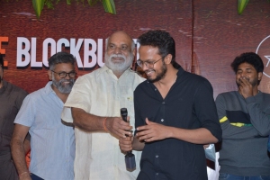 K Raghavendra Rao @ Pushpa Movie Directors Party Park Hyatt Photos