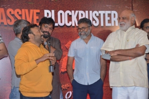 K Raghavendra Rao @ Pushpa Movie Directors Party Park Hyatt Photos