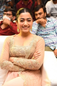 Rashmika Mandanna @ Pushpa Press Meet Hyderabad Photos