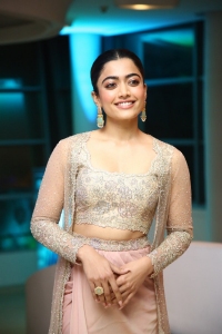 Rashmika Mandanna @ Pushpa Press Meet Hyderabad Photos