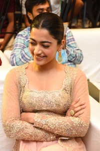 Rashmika Mandanna @ Pushpa Press Meet Hyderabad Photos