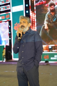 SS Rajamouli @ Pushpa Movie Pre Release Event Stills