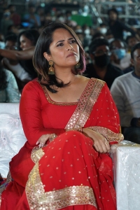 Anasuya Bharadwaj @ Pushpa Movie Pre Release Event Stills