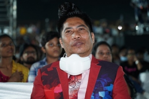 Peter Hein @ Pushpa Movie Pre Release Event Stills