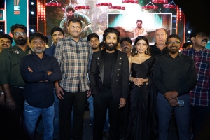 Allu Arjun, Rashmika @ Pushpa Movie Pre Release Event Stills