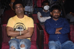 Devi Sri Prasad, Y. Ravi Shankar @ Pushpa Movie Thanks Meet Photos