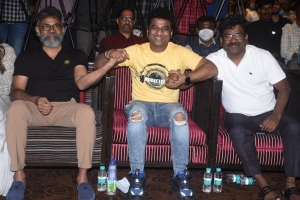 Sukumar, Devi Sri Prasad, Chandrabose @ Pushpa Movie Thanks Meet Photos