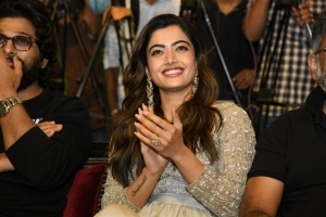 Rashmika Mandanna @ Pushpa Movie Thanks Meet Photos