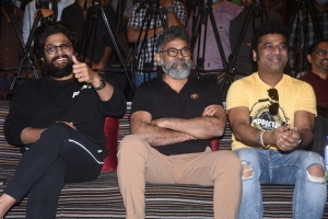 Allu Arjun, Sukumar, Devi Sri Prasad @ Pushpa Movie Thanks Meet Photos