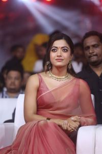 Actress Rashmika Mandanna @ Pushpa's WILDFIRE Event Chennai Photos