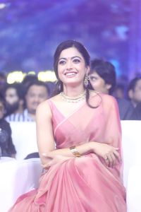 Actress Rashmika Mandanna @ Pushpa's WILDFIRE Event Chennai Photos