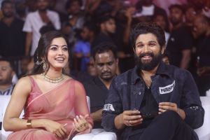 Rashmika Mandanna, Allu Arjun @ Pushpa's WILDFIRE Event Chennai Photos