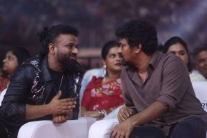 Devi Sri Prasad, Nelson @ Pushpa's WILDFIRE Event Chennai Photos