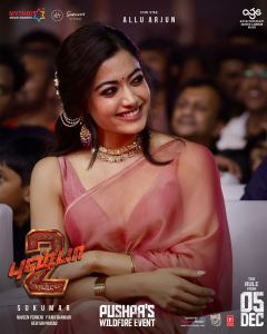 Rashmika Mandanna @ Pushpa's WILDFIRE Event in Chennai Photos