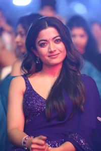 Rashmika Mandanna @ Pushpa 2 Wildfire JAAthara Event Hyderabad Stills