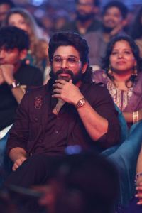 Allu Arjun @ Pushpa 2 Wildfire JAAthara Event Hyderabad Stills