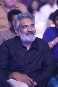 SS Rajamouli @ Pushpa 2 Wildfire JAAthara Event Hyderabad Stills