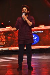 Allu Arjun @ Pushpa 2 Wildfire JAAthara Event Hyderabad Stills