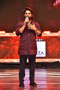 Allu Arjun @ Pushpa 2 Wildfire JAAthara Event Hyderabad Stills