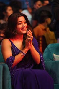 Rashmika Mandanna @ Pushpa 2 Wildfire JAAthara Event Hyderabad Stills