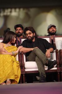 Rashmika Mandanna, Allu Arjun @ Pushpa Rules Keralam Event Kochi Photos