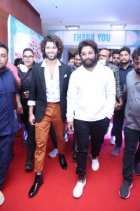 Vijay Devarakonda, Allu Arjun @ Pushpaka Vimanam Trailer Launch Stills