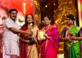 TR Pachamuthu, Vani Jairam, P Susheela @ Puthiya Thalaimurai Sakthi Awards 2018 Photos