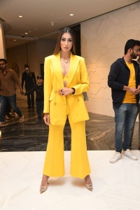 The Legend Actress Raai Laxmi Photos in Yellow Suit