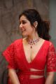 Actress Raashi Khanna Red Dress Pics @ World Famous Lover Pre Release