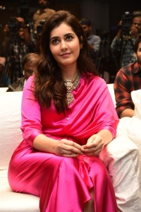 Thank You Movie Actress Raashi Khanna Images in Pink Dress