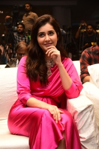 Thank You Movie Actress Raashi Khanna Images in Pink Dress