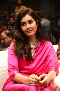 Thank You Movie Heroine Raashi Khanna Images in Pink Dress